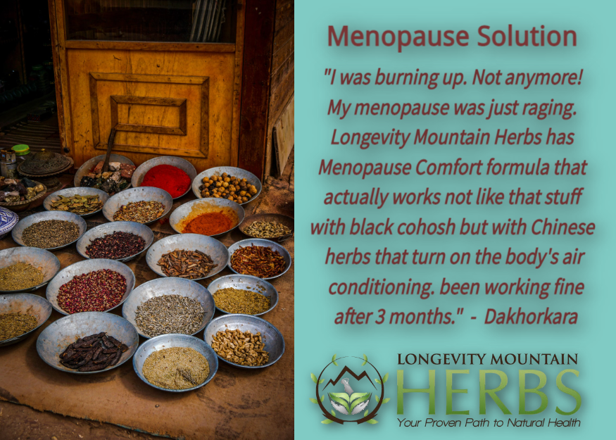 Chinese Herbs for Menopause in Houston