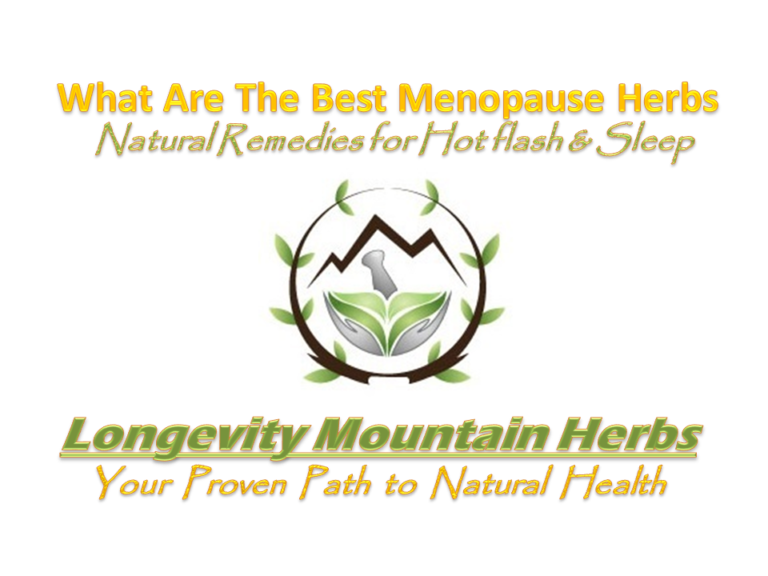 Best Menopause Herbs Houston
